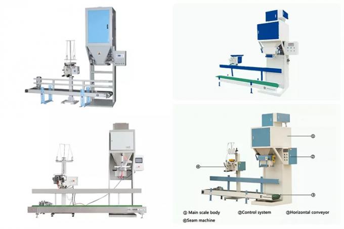 Semi автоматическая машина упаковки лепешки биомассы веся заполняя машину упаковки запечатывания