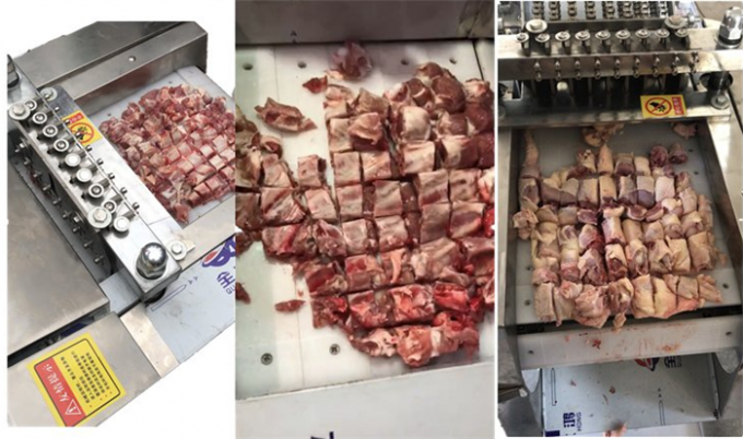Автомат для резки куба говядины свинины Slicer мяса машины обработки мяса машины Cuber мяса цыпленка