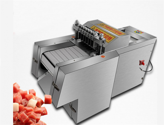 Замороженная машина обработки мяса автомата для резки кости мяса резца куба цыпленка