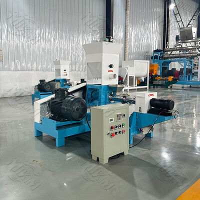 Домашняя машина для экструдирования кормов для собак Линия обработки изготовления небольших плавучих рыбных кормов Пелетная экструдерная машина Использованные экструдеры для кормов для домашних животных для продажи