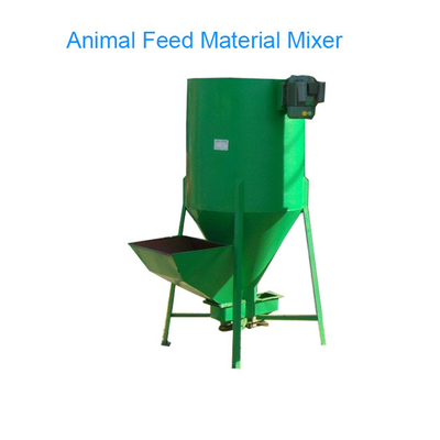 Двойной зеленый цвет смесителя 4kw 1500kg/H 2000kg/h корма для животных коровы затвора