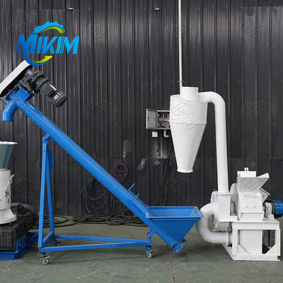 Линия производства топливных пеллет из биомассы