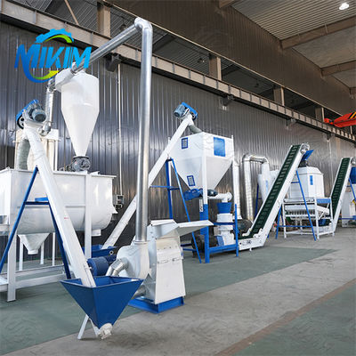 Высокая эффективность, низкий уровень отказов, полностью автоматическая линия по производству кормовых гранул для птицеводческих хозяйств