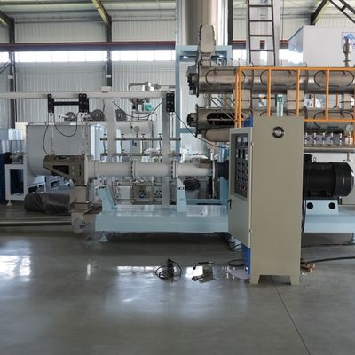 New Twin-screw Stainless Steel Pet Dog & Cat Food Extruder Machine for Fish & Bird Feed 250-6000KG/H Capacity