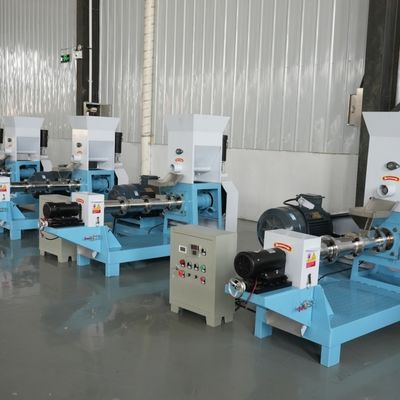 Customized Small Fish Feed Pellet Extruder Manufacturing Machinery Make Machine Floating Plant