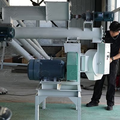 Скотины машины 350-450kg/H лепешки питания рыб CE ручные кормят делать машину