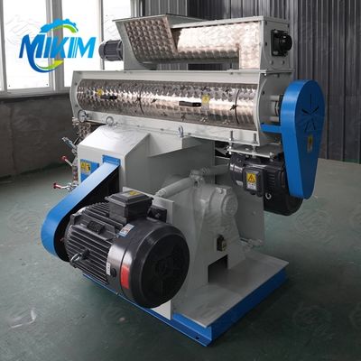 Небольшой автоматический гранулятор с плоской матрицей для производства кормов для цыплят