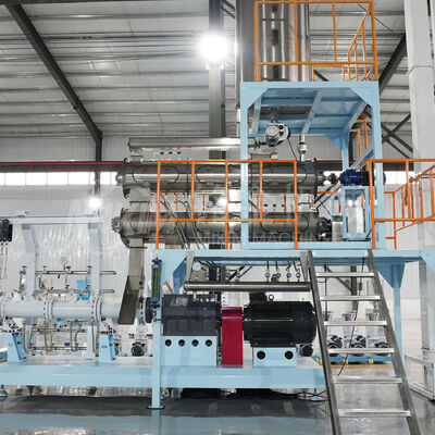 40-2000kg/h  Dry Type single screw floating fish feed pellet making machine, 0.5-12 mm Wet-type Twin screw floating fish feed pellet extruder machine price for sale