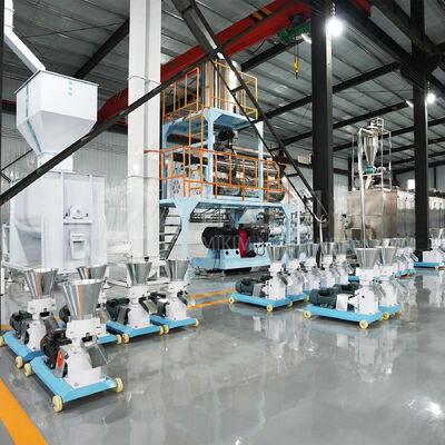 MIKIM High Performance  Pet Food Twin Screw Extruder  Twin screw floating fish feed pellet making machine