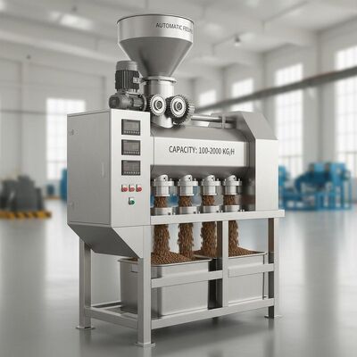 Машина для переработки пеллет из нержавеющей стали для кормления рыб мощностью 100-2000 кг/ч и автоматическим кормлением