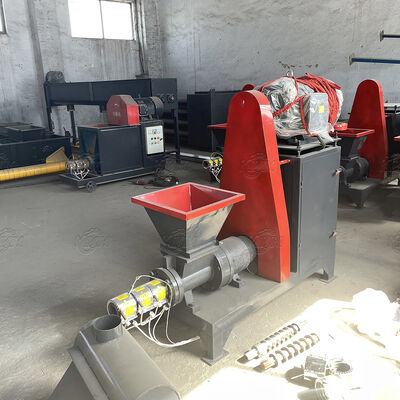Hydraulic 300-400kg/h Capacity Wood Briquette Press Machine Biomass Making Machine Charcoal Biomass Eco Friendly Fuel Production