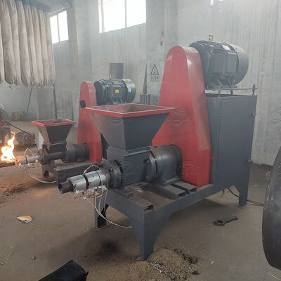 Hydraulic 300-400kg/h Capacity Wood Briquette Press Machine Biomass Making Machine Charcoal Biomass Eco Friendly Fuel Production