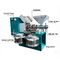 Холодная автоматическая машина прессы масла 6YL 60 SS304 Rustproof для семени чая