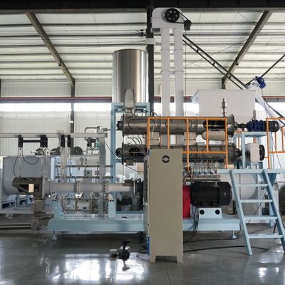 Коммерческий экструдер для корма для рыб, плавающий экструдер для корма для рыб для производства кормовых гранул для собак