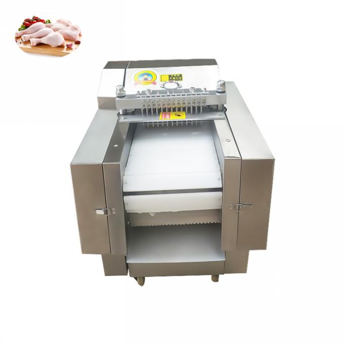Автомат для резки прокладки кожи свинины резца куба мяса жалуется машина обработки мяса домашней птицы