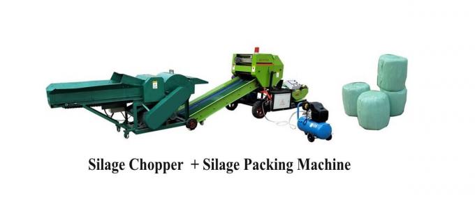 небольшой двигатель дизеля высоты машины 2.8m Baler и оболочки Silage 15hp 3